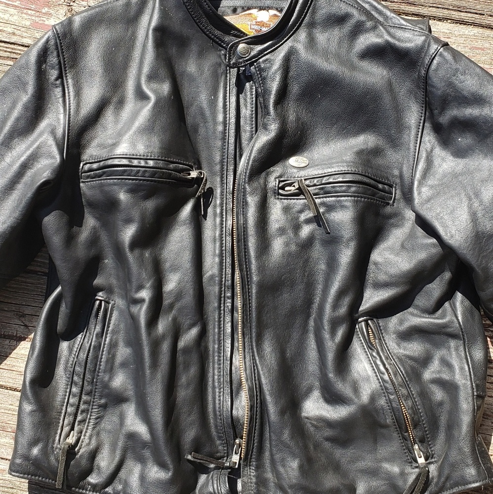Mens Harley Davidson leather jacket